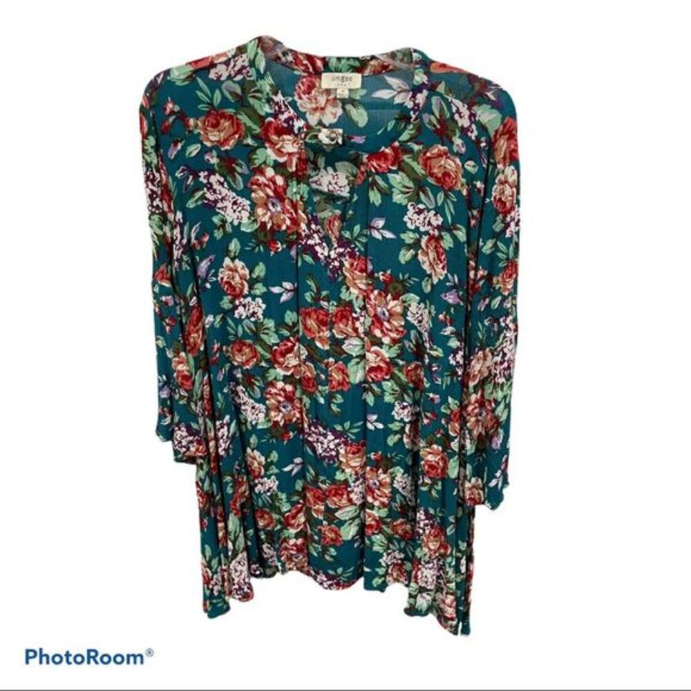 UMGEE FLORAL TUNIC FALL‎ M